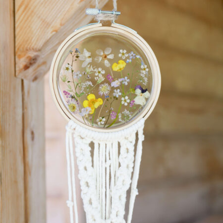 Kwiatowy witraż & kolorowa łąka