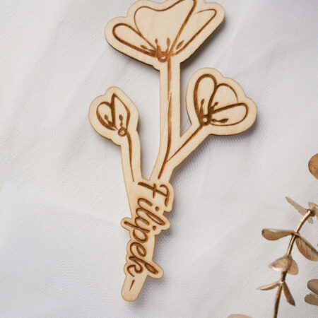 Magnolia z grawerowanym imieniem