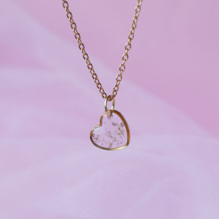 Mini serce & dzika marchew złoto