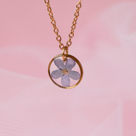 Mini kółeczko & niezapominajka