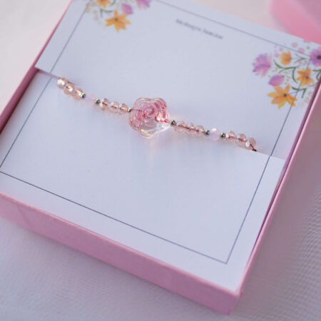 Bransoletka & różyczka