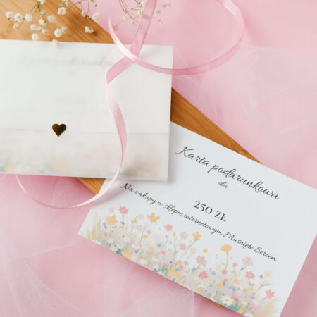 Karta podarunkowa 250 zł PDF