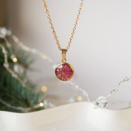 Kropelka & kruszona piwonia złoto