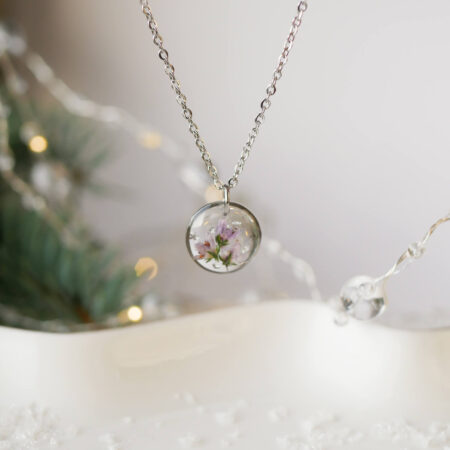 Kropelka & wrzos srebro