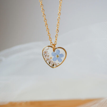 Serce & niezapominajka, dzika marchew złoto