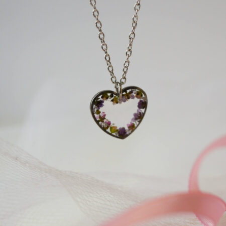 Serce & wianuszek smagliczek srebro III