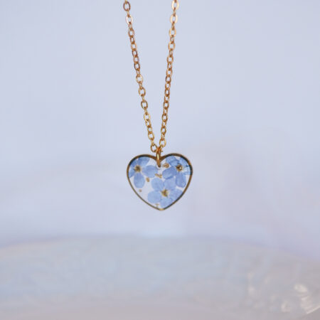 Serce & niezapominajki złoto II