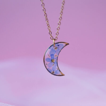 Księżyc & niezapominajki