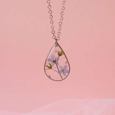 Duża łezka & niezapominajki