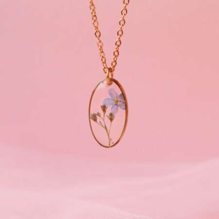 Owal & niezapominajki złoto IV