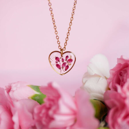 Serce & wrzosiec złoto