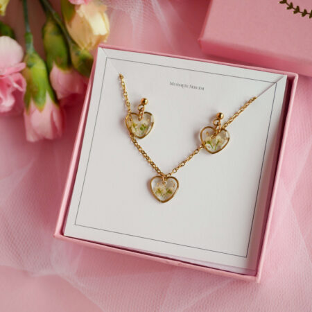 Komplet & smagliczka złoto