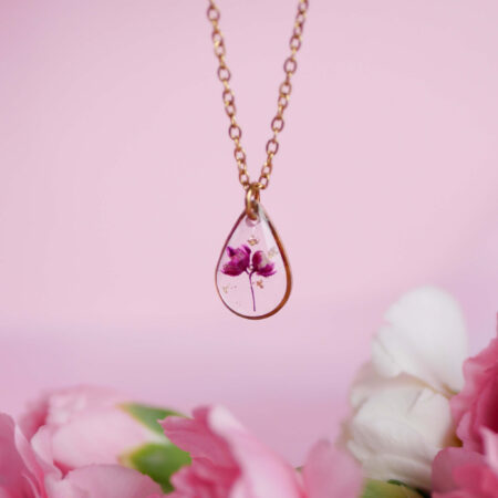 Mini łezka & gipsówka złoto