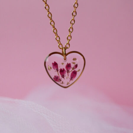 Serce & wrzosiec złoto